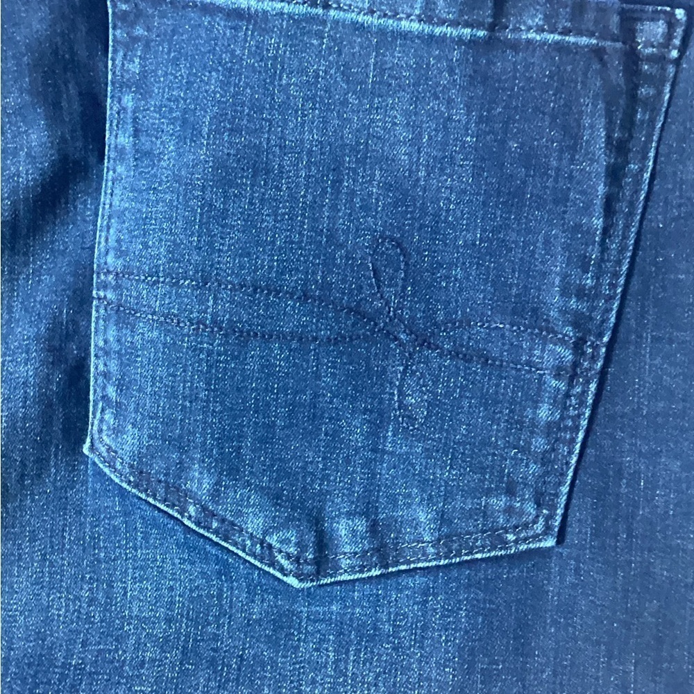 Denizen from Levi's Dark Indigo Skinny Mid Rise Jeans Plus Size 18 - Picture 9 of 12